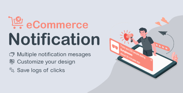 WordPress  ECommerce Notification Preview - Rating, Reviews, Demo & Download