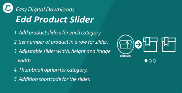 WordPress EDD Product Slider Preview - Rating, Reviews, Demo & Download