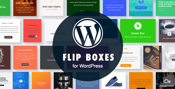 WordPress Flip Boxes Plugin With Layout Builder Preview - Rating, Reviews, Demo & Download
