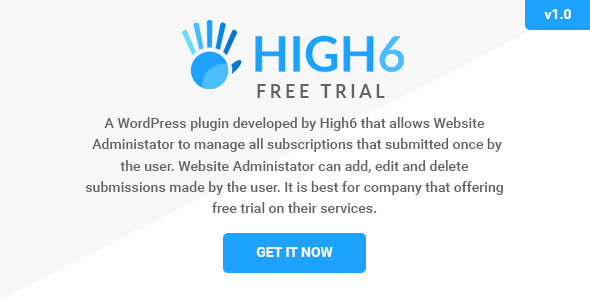 Wordpress Free Trial Subscription Preview - Rating, Reviews, Demo & Download