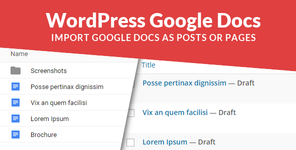 WordPress Google Docs Preview - Rating, Reviews, Demo & Download