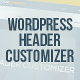 WordPress Header Customizer