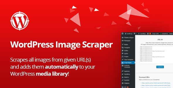 WordPress Image Scraper Preview - Rating, Reviews, Demo & Download
