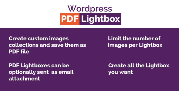 Wordpress Images PDF Lightbox Preview - Rating, Reviews, Demo & Download