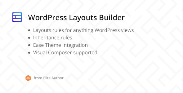WordPress Layouts Builder Preview - Rating, Reviews, Demo & Download