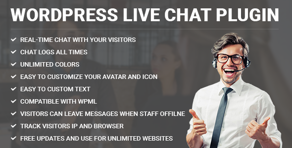 WordPress Live Chat Preview - Rating, Reviews, Demo & Download