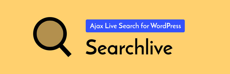 WordPress Live Search Ajax Powered | Searchlive Preview - Rating, Reviews, Demo & Download