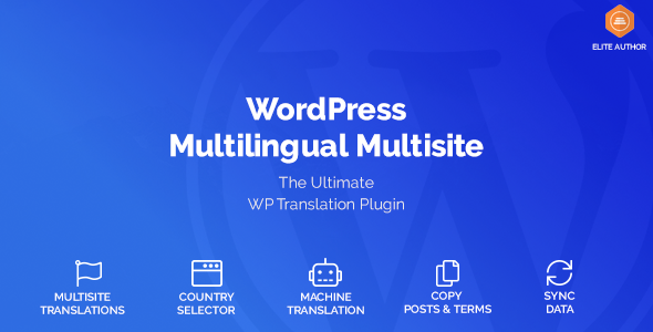 WordPress Multilingual Multisite Preview - Rating, Reviews, Demo & Download
