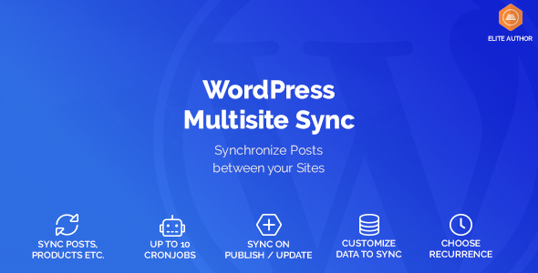 WordPress Multisite Sync Preview - Rating, Reviews, Demo & Download