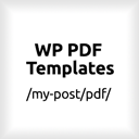 WordPress PDF Templates