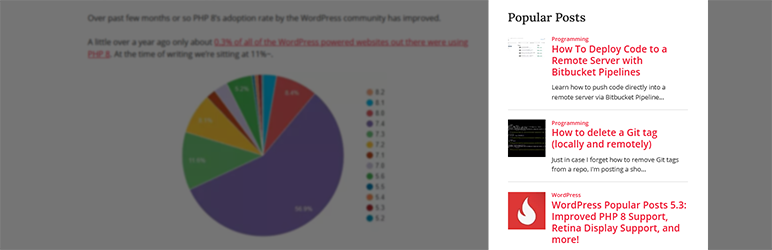 WordPress Popular Posts Preview - Rating, Reviews, Demo & Download