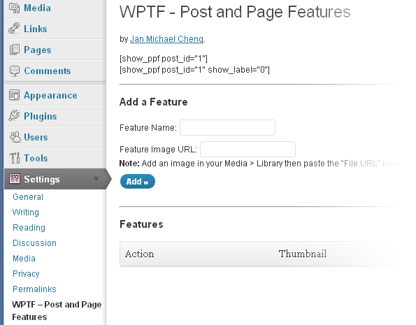 Wordpress Post And Page Features Preview - Rating, Reviews, Demo & Download