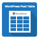 WordPress Post Table