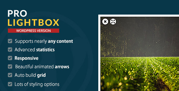 WordPress Pro Lightbox Plugin Preview - Rating, Reviews, Demo & Download