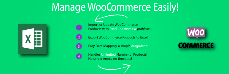WordPress Product Excel Import & Export For WooCommerce Preview - Rating, Reviews, Demo & Download