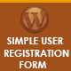 Wordpress Registration Form