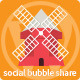 WordPress Social Bubble Share
