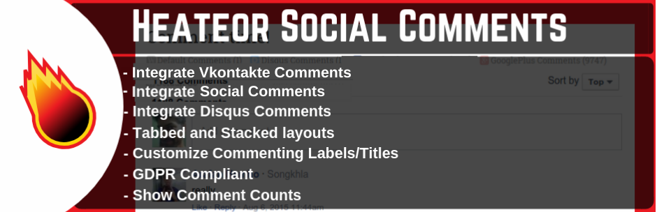 WordPress Social Comments Plugin For Vkontakte Comments And Disqus Comments Preview - Rating, Reviews, Demo & Download