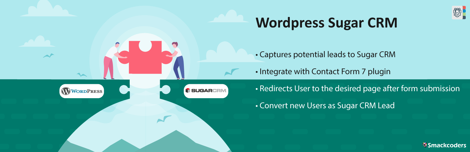 WordPress SugarCRM Preview - Rating, Reviews, Demo & Download