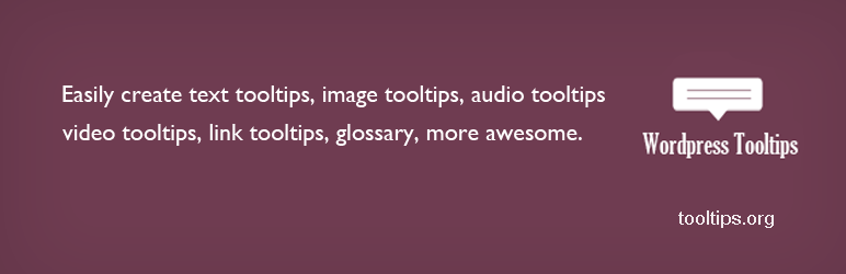 WordPress Tooltips Preview - Rating, Reviews, Demo & Download
