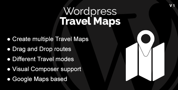 WordPress Travel Maps Preview - Rating, Reviews, Demo & Download