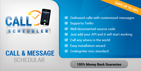 Wordpress Twilio Calls And SMS Scheduler Plugin Preview - Rating, Reviews, Demo & Download