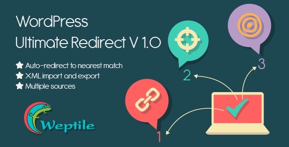 WordPress Ultimate Redirect Plugin Preview - Rating, Reviews, Demo & Download