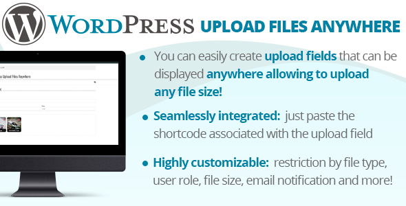 WordPress Upload Files Anywhere Preview - Rating, Reviews, Demo & Download