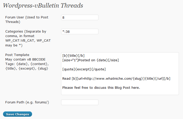 Wordpress-vBulletin Threads Preview - Rating, Reviews, Demo & Download