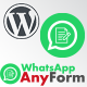 WordPress WhatsApp AnyForm Plugin – Submit Any Form As WhatsApp Message – WordPress Plugin