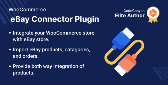 WordPress WooCommerce EBay Connector Plugin Preview - Rating, Reviews, Demo & Download