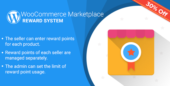 WordPress WooCommerce Marketplace Reward System Plugin Preview - Rating, Reviews, Demo & Download