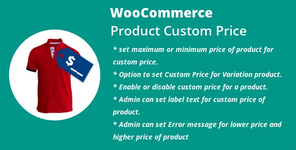 WordPress WooCommerce Product Custom Price Preview - Rating, Reviews, Demo & Download
