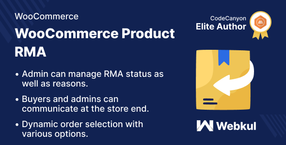WordPress WooCommerce Product RMA Plugin Preview - Rating, Reviews, Demo & Download