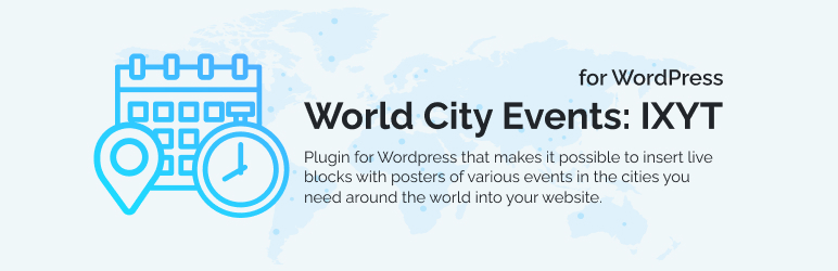 World City Events: IXYT Preview Wordpress Plugin - Rating, Reviews, Demo & Download