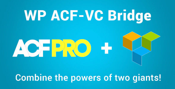 WP ACF-VC Bridge – Integrates Advanced Custom Fields And WPBakery Page Builder WordPress Plugins Preview - Rating, Reviews, Demo & Download