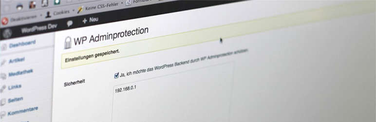 WP Adminprotection Preview Wordpress Plugin - Rating, Reviews, Demo & Download