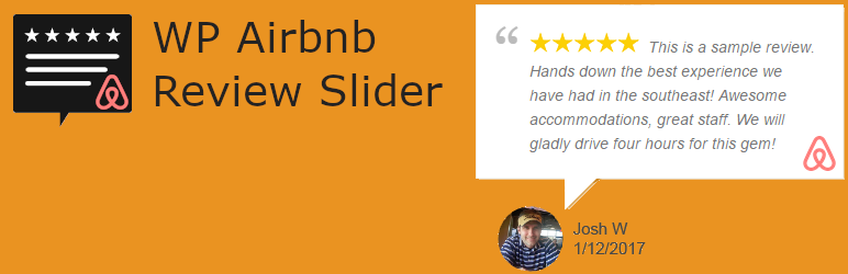 WP Airbnb Review Slider Preview Wordpress Plugin - Rating, Reviews, Demo & Download
