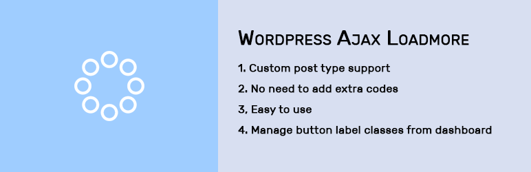WP Ajax Loadmore Preview Wordpress Plugin - Rating, Reviews, Demo & Download