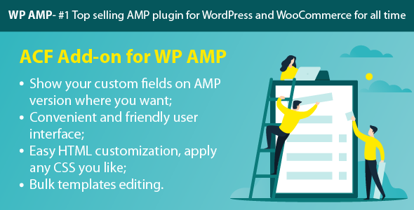 WP AMP ACF (Add-on) Preview Wordpress Plugin - Rating, Reviews, Demo & Download