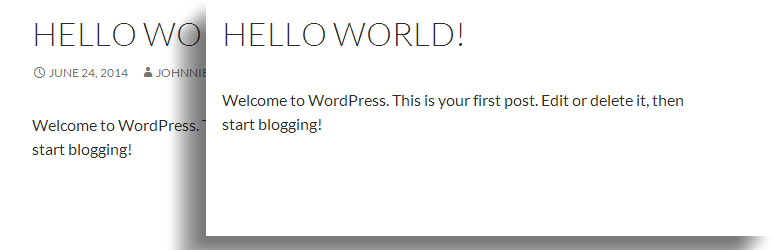 WP Author, Date And Meta Remover Preview Wordpress Plugin - Rating, Reviews, Demo & Download