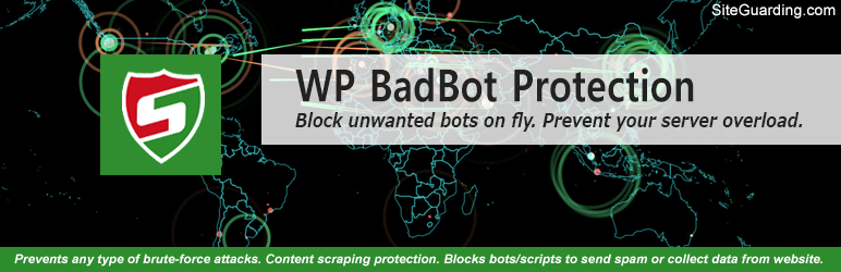 WP BadBot Protection Preview Wordpress Plugin - Rating, Reviews, Demo & Download