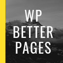 WP Better Pages