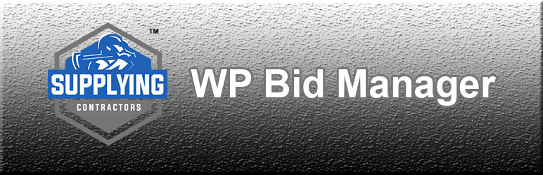 WP Bid Manager Preview Wordpress Plugin - Rating, Reviews, Demo & Download