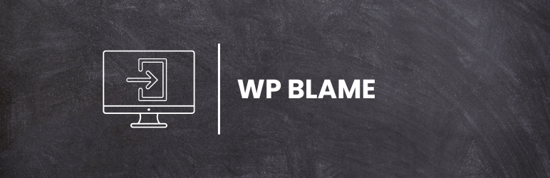 WP Blame Preview Wordpress Plugin - Rating, Reviews, Demo & Download