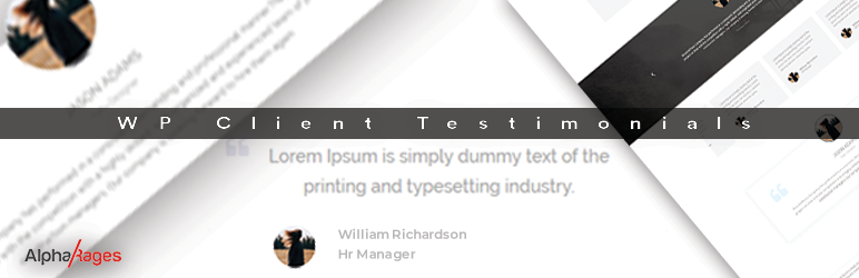 WP Client Testimonials Preview Wordpress Plugin - Rating, Reviews, Demo & Download