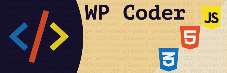 WP Coder – Powerful HTML, CSS, JS And PHP Injection Preview Wordpress Plugin - Rating, Reviews, Demo & Download