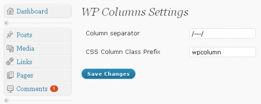 WP Columns Preview Wordpress Plugin - Rating, Reviews, Demo & Download