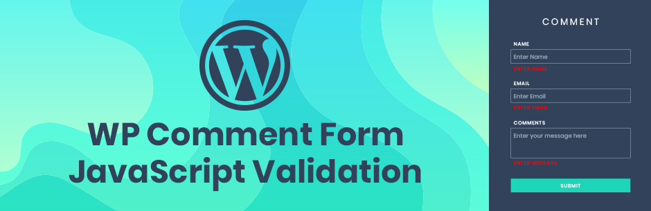 WP Comment Form Js Validation Preview Wordpress Plugin - Rating, Reviews, Demo & Download