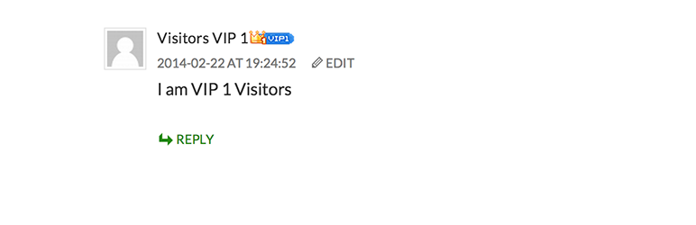 WP Comments VIP Preview Wordpress Plugin - Rating, Reviews, Demo & Download